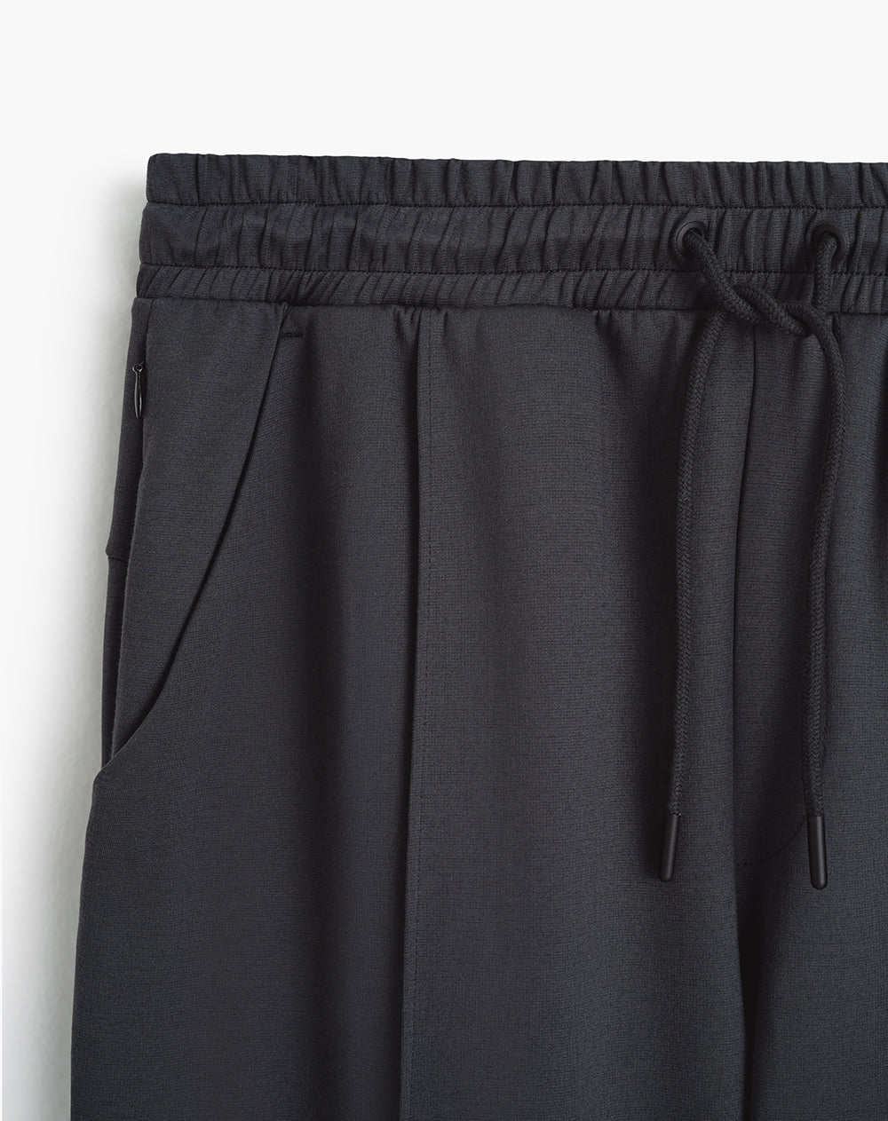 Pantalón deportivo hombre algodón negro