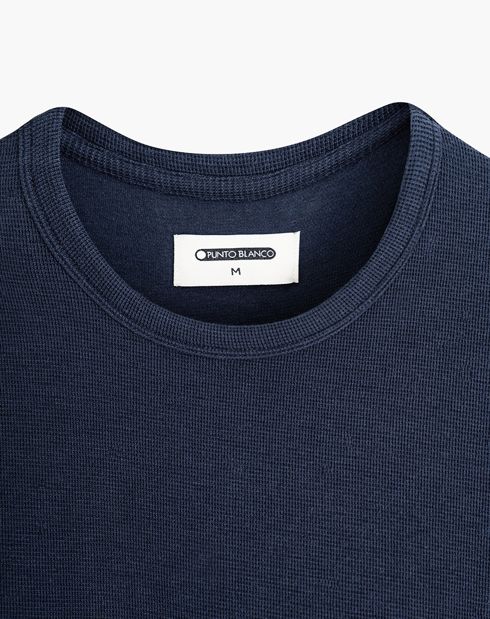 Camiseta regular fit manga corta azul