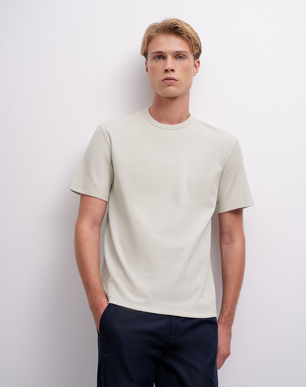 Camiseta regular algodón habana hombre