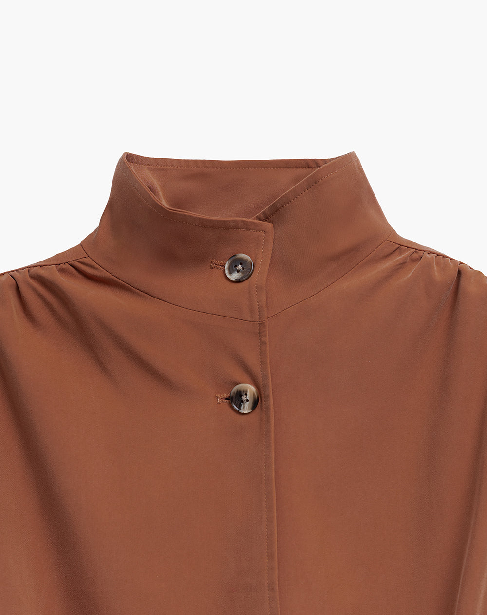 Chaqueta bomber café mujer