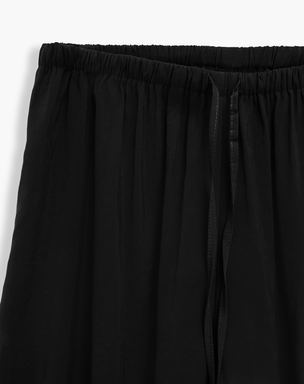 Pantalón oversized fit tiro alto negro