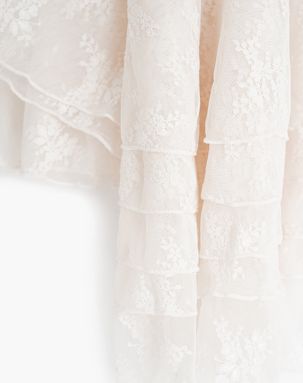 Camisa manga larga encaje con boleros Ana Beliza