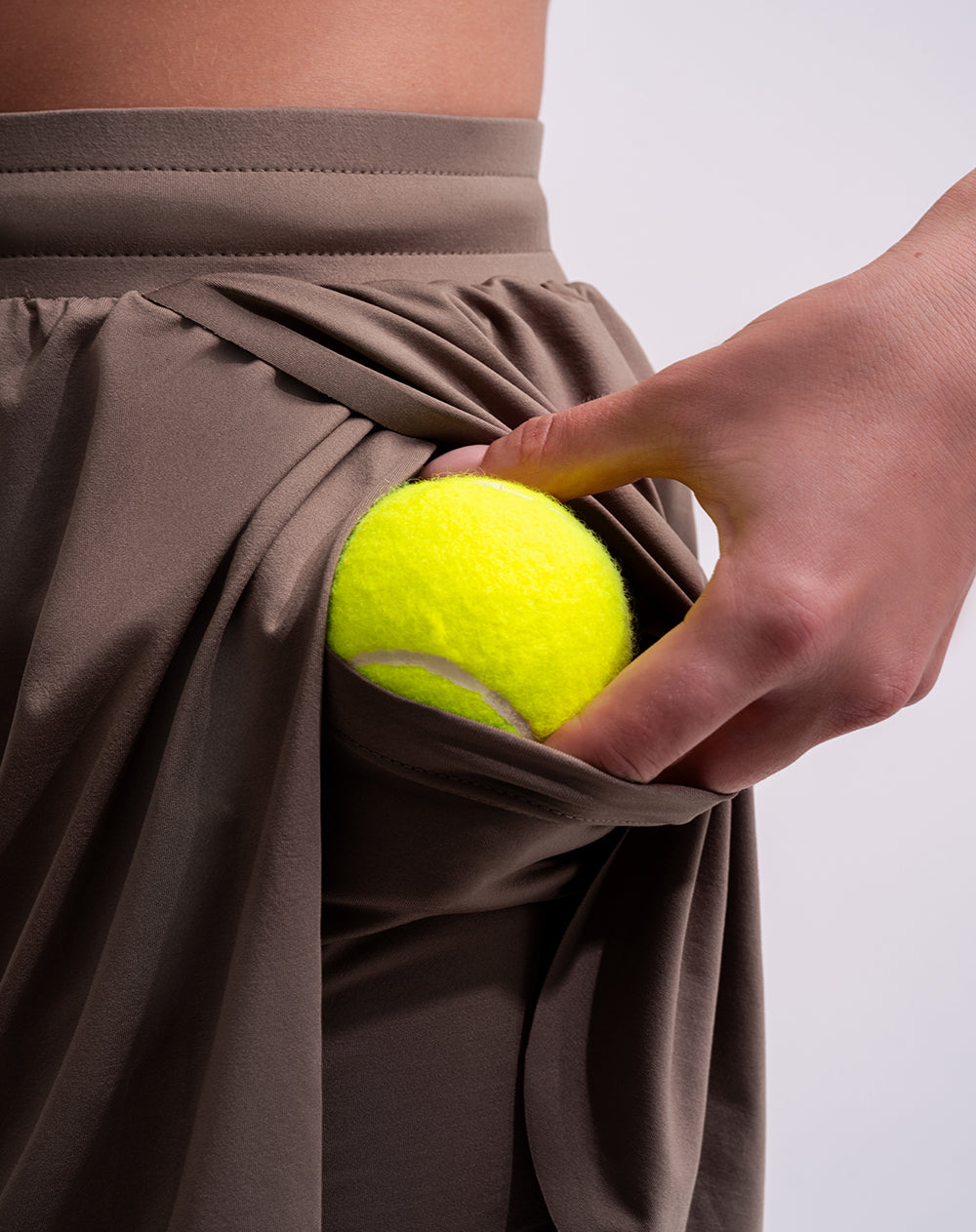 Short deportivo ciclista interno café mujer