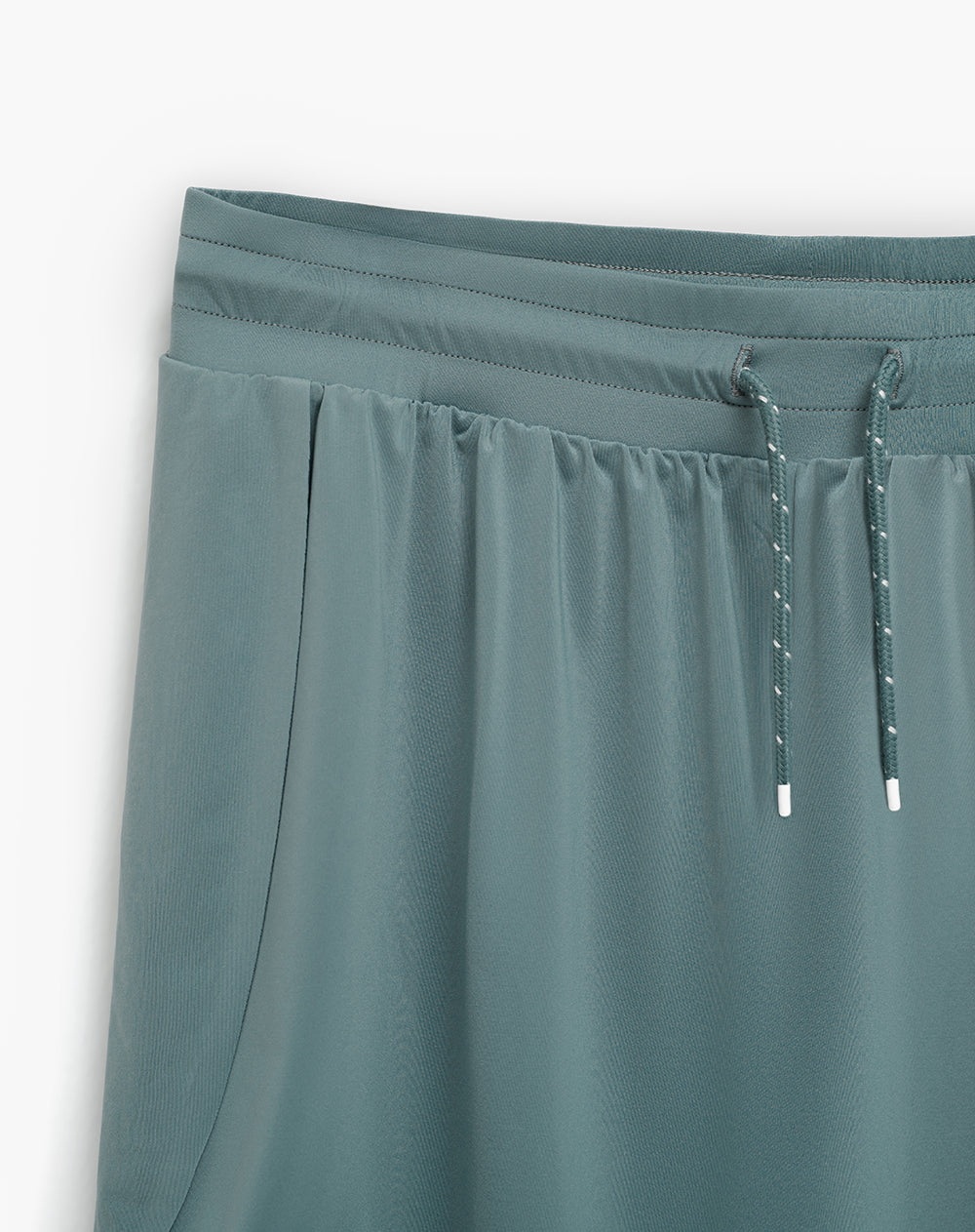 Short deportivo ciclista interno gris verdoso mujer