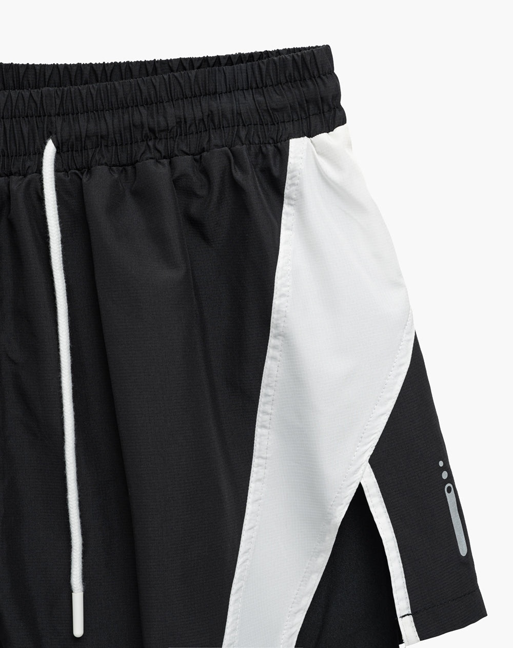 Short pantaloneta negro bloques