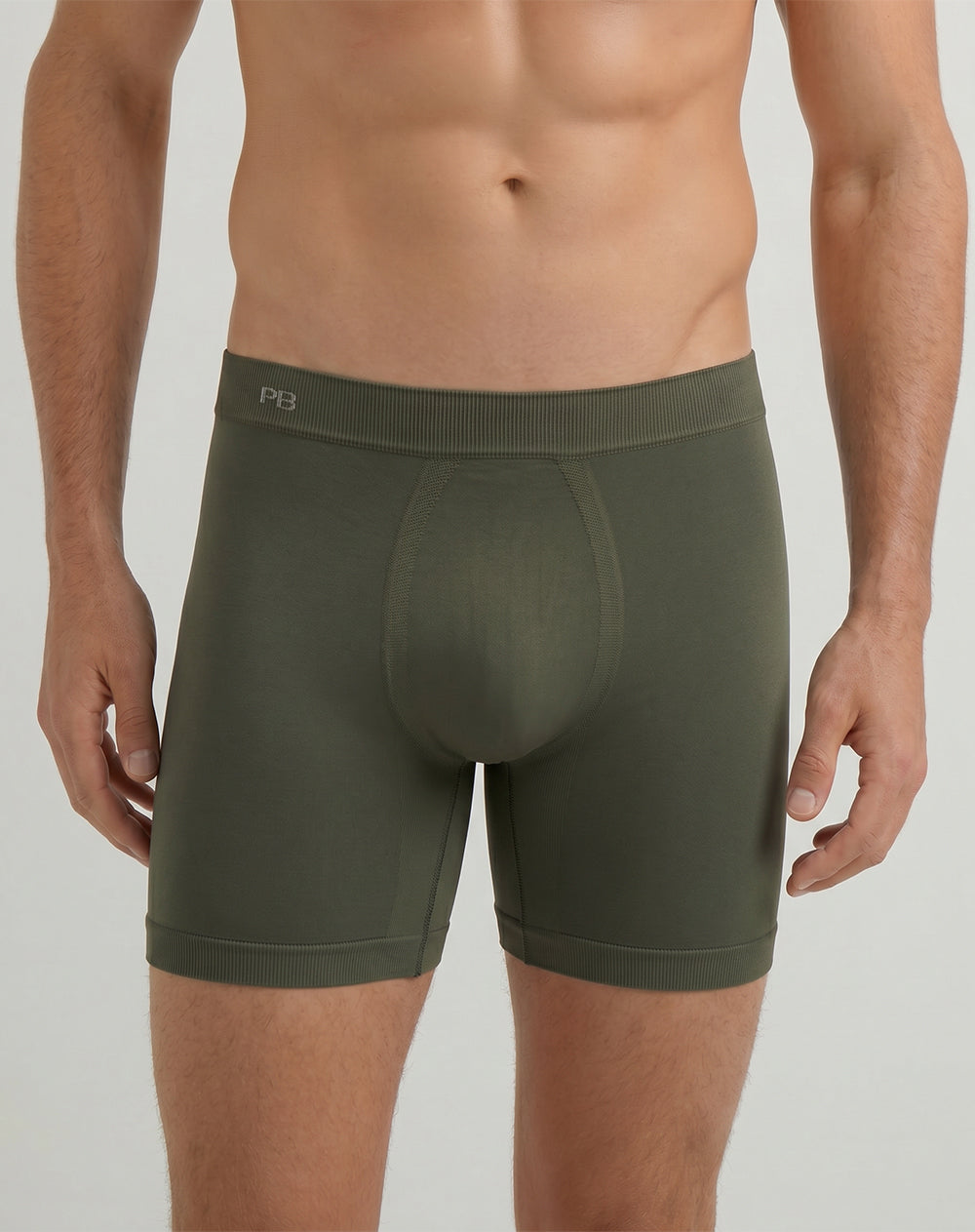 Bóxer deportivo largo seamless x4unds surtido