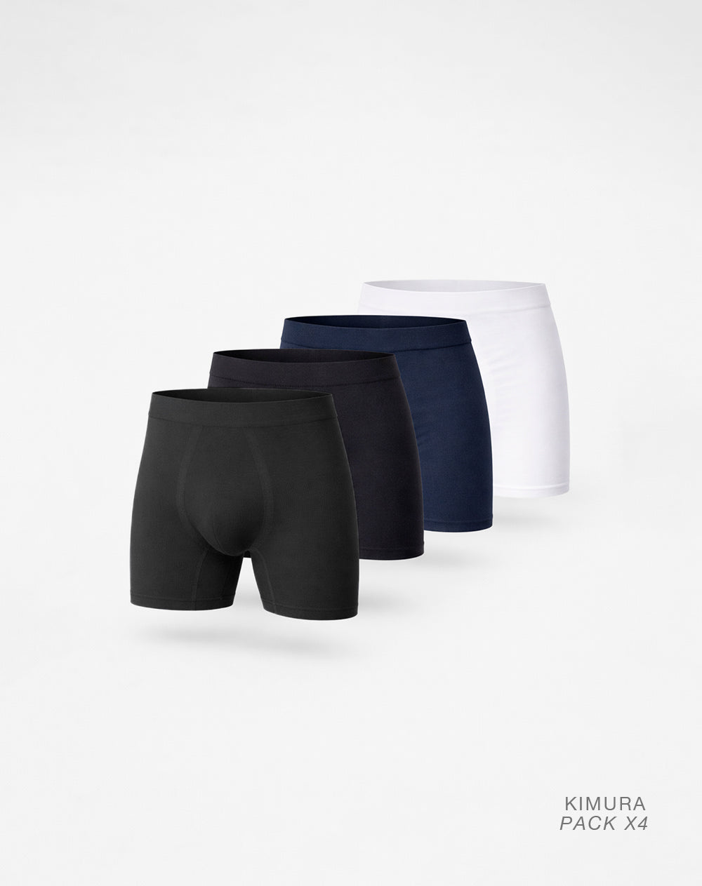 Bóxer deportivo medio seamless x4unds surtido