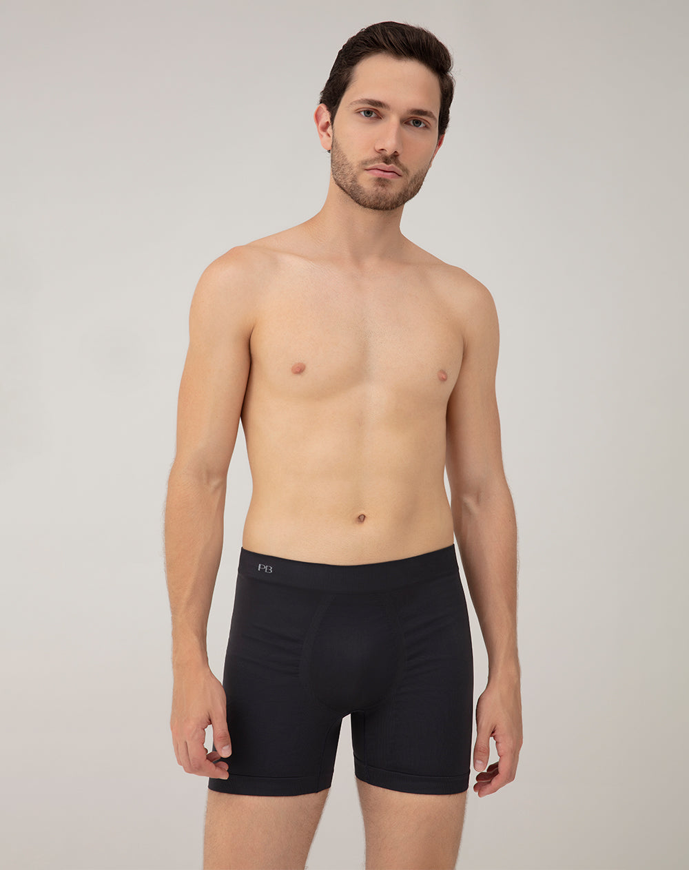 Bóxer deportivo medio seamless sin costura x4unds surtido