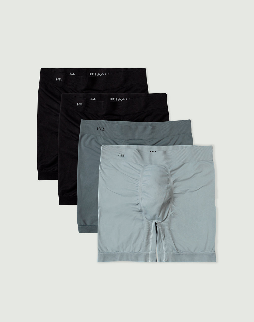 Bóxer deportivo medio seamless sin costura x4unds surtido