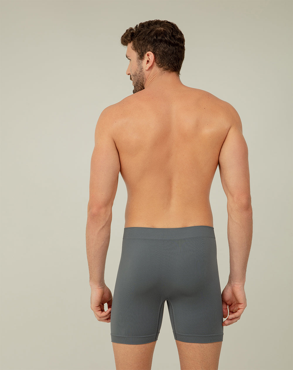 Bóxer deportivo medio seamless sin costura x4unds surtido