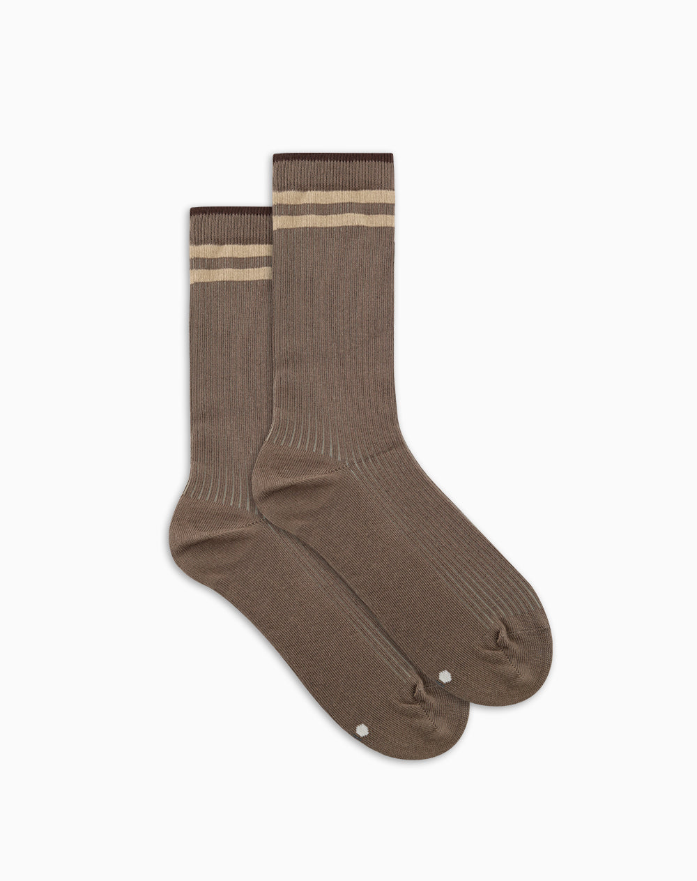 Medias mujer largas café