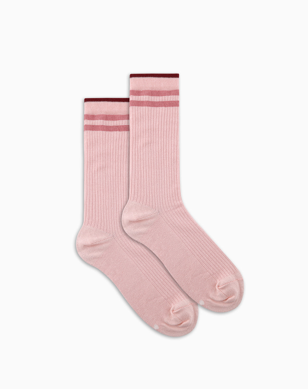 Medias mujer largas rosada