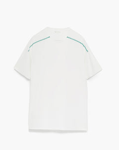 Camiseta regular fit manga corta blanca