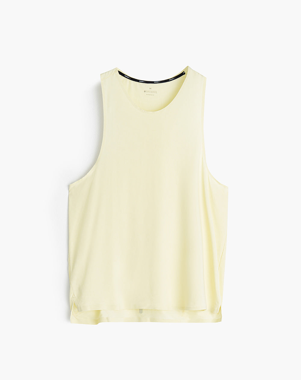 Camisilla deportiva control humedad amarilla humedad