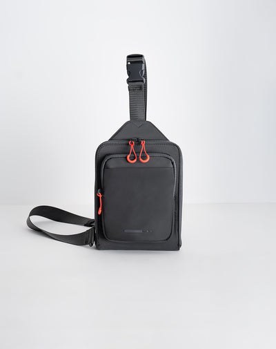 Bolso cruzado gris