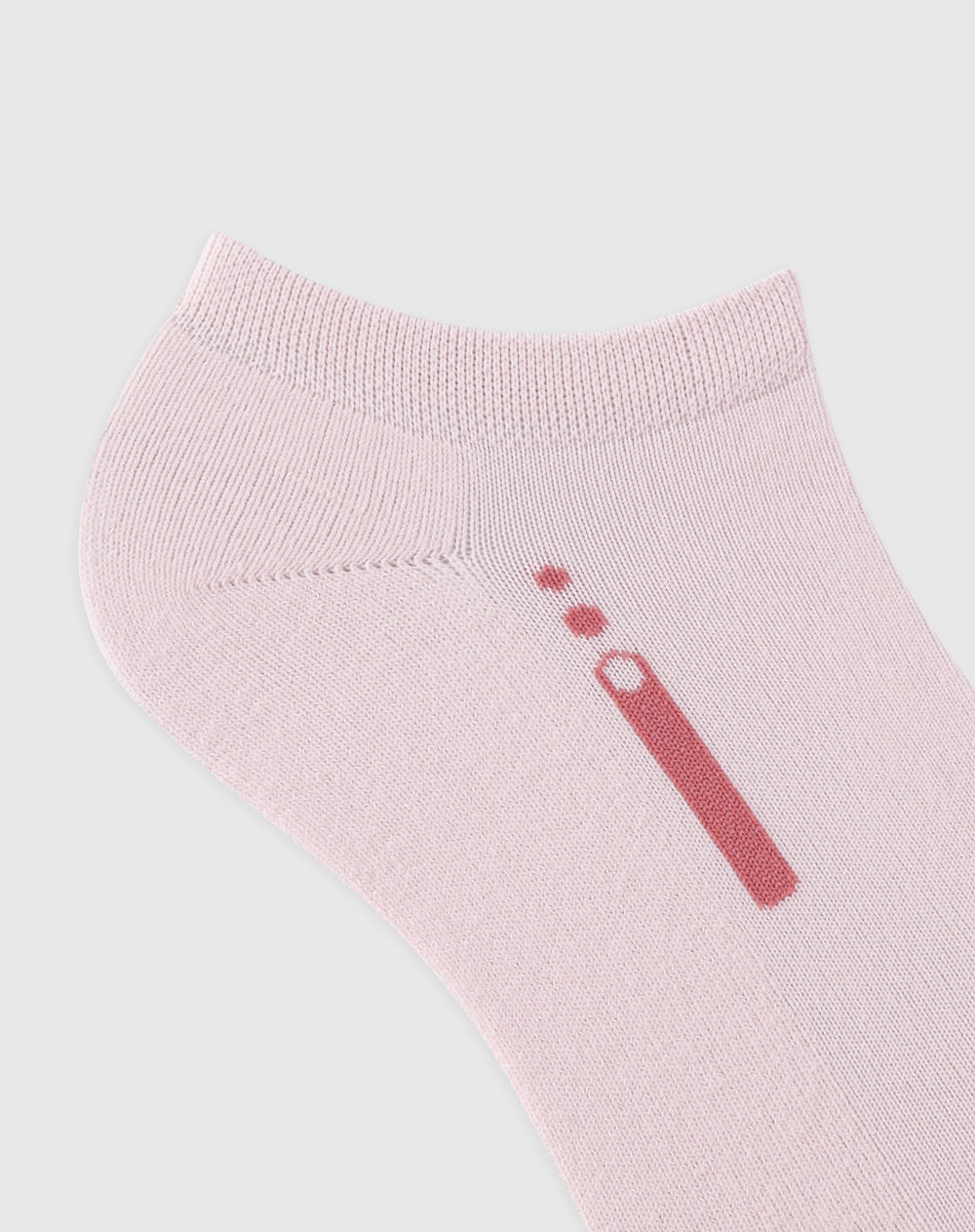 Medias para mujer tobilleras cortas acolchadas rosadas
