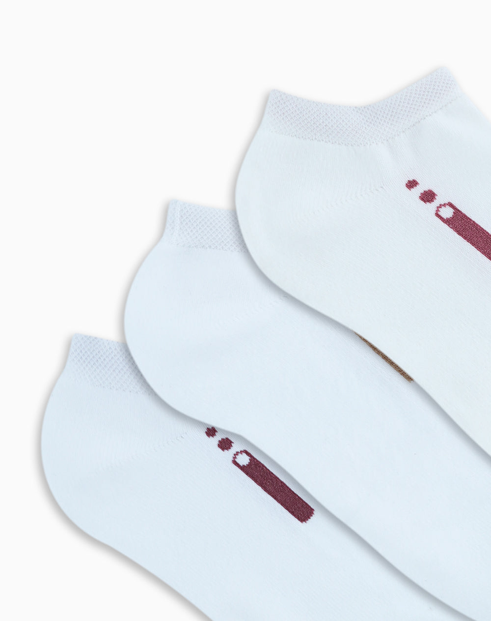 3 pares de medias tobilleras surtido