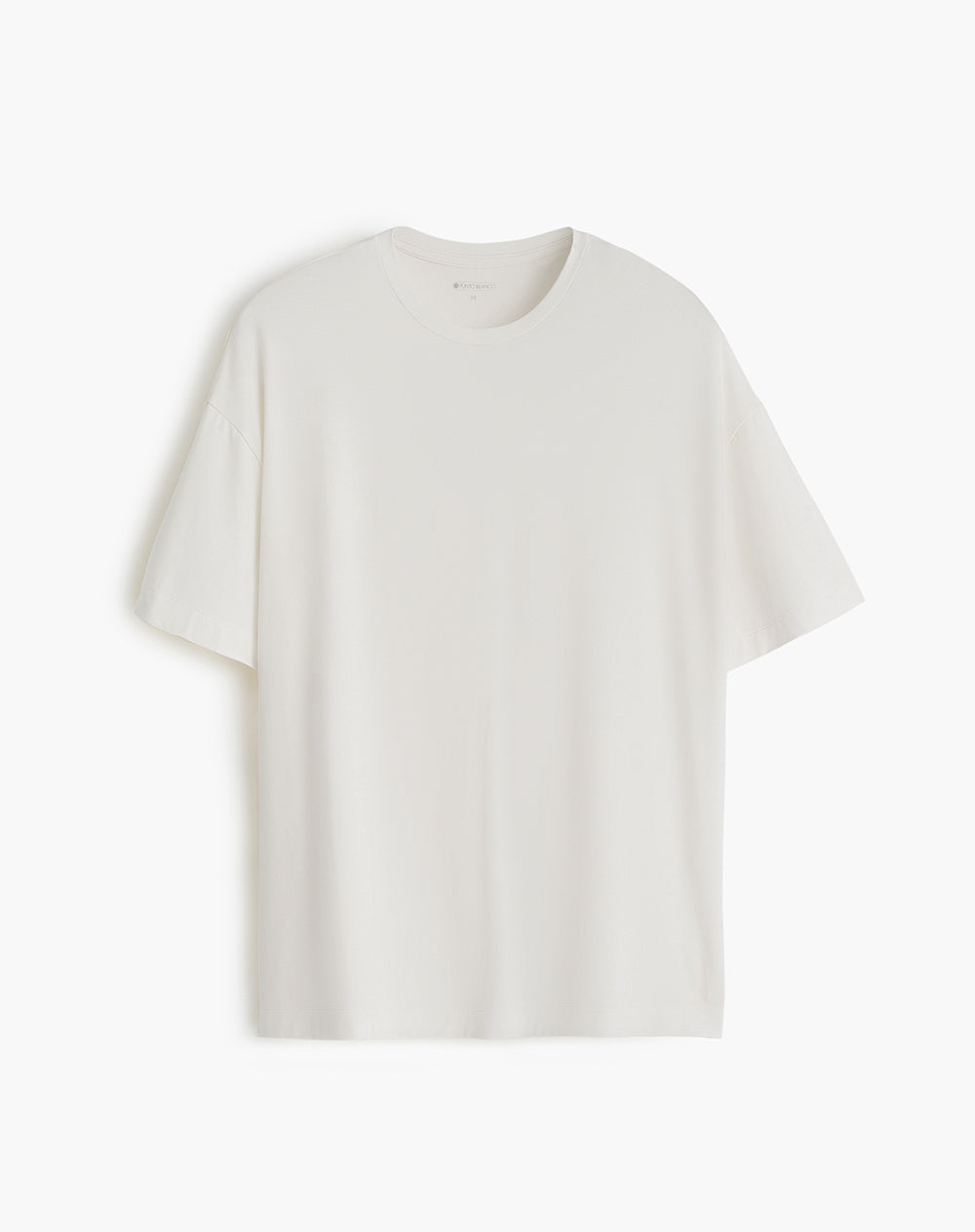 Camiseta oversized fit manga corta habana