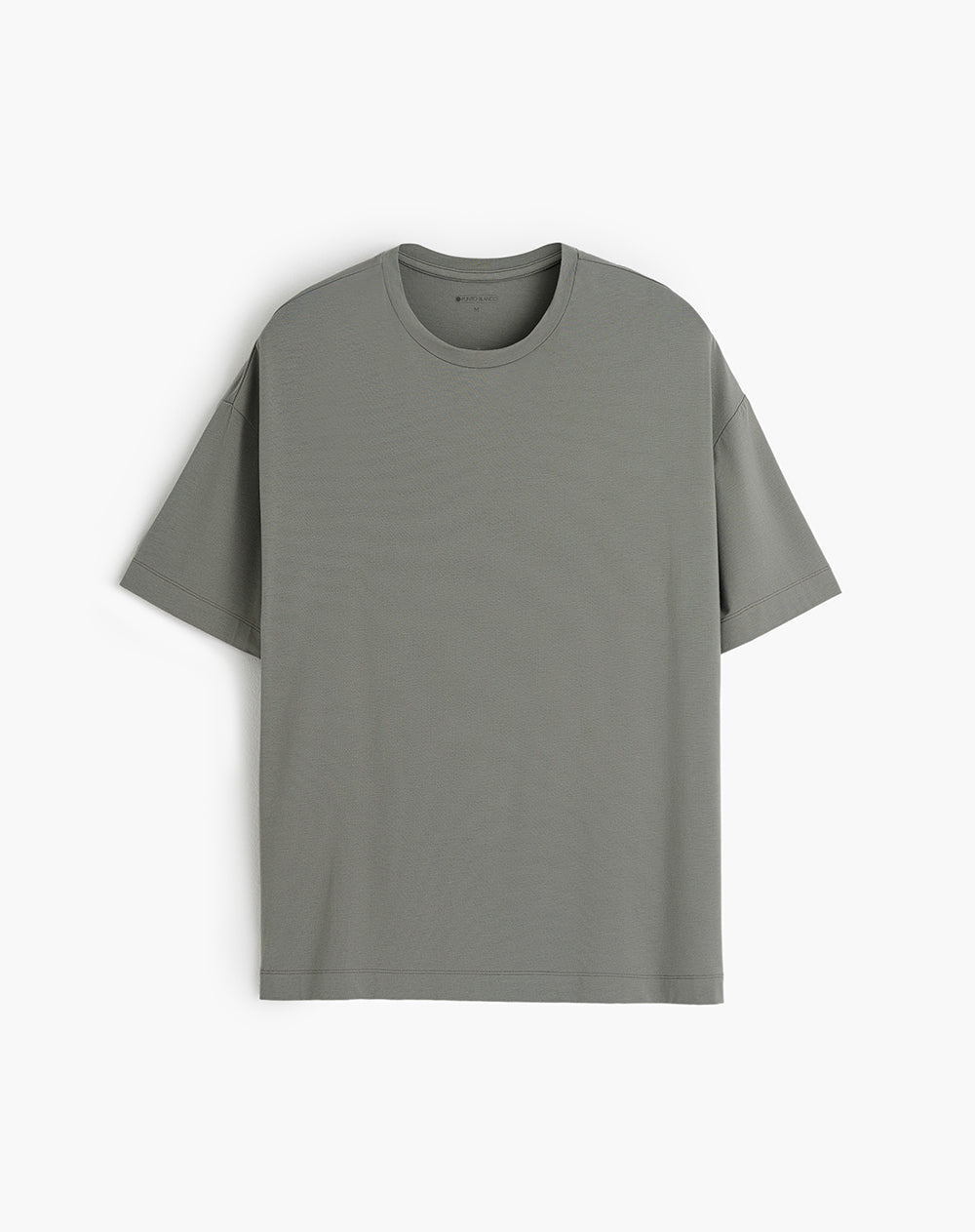 Camiseta oversized fit manga corta verde