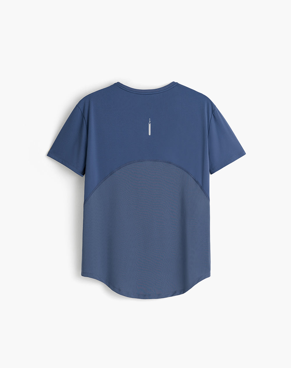 Camiseta deportiva mujer control humedad azul
