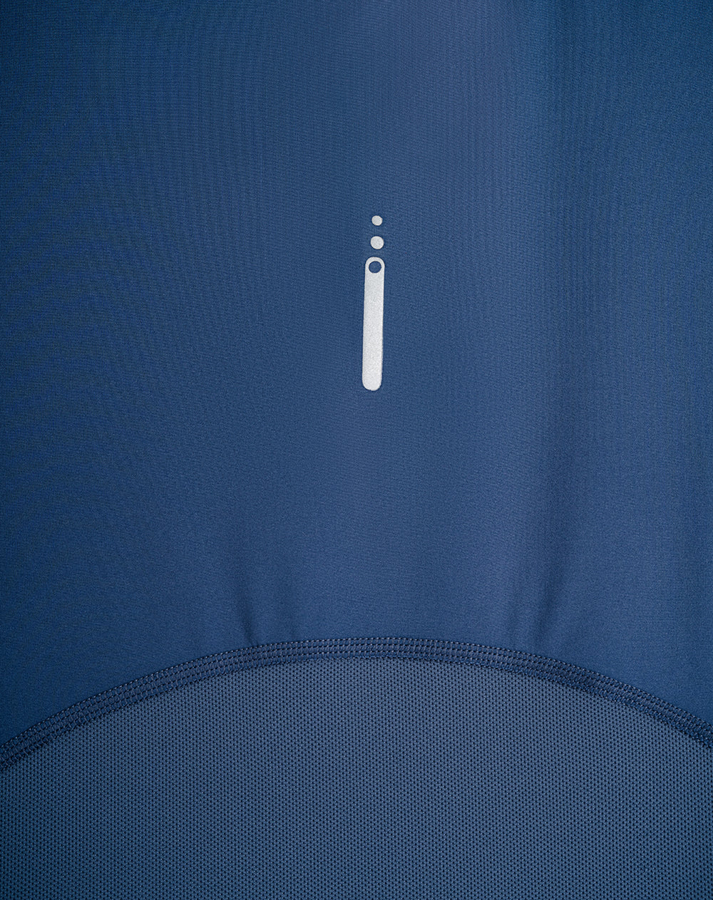 Camiseta deportiva mujer control humedad azul