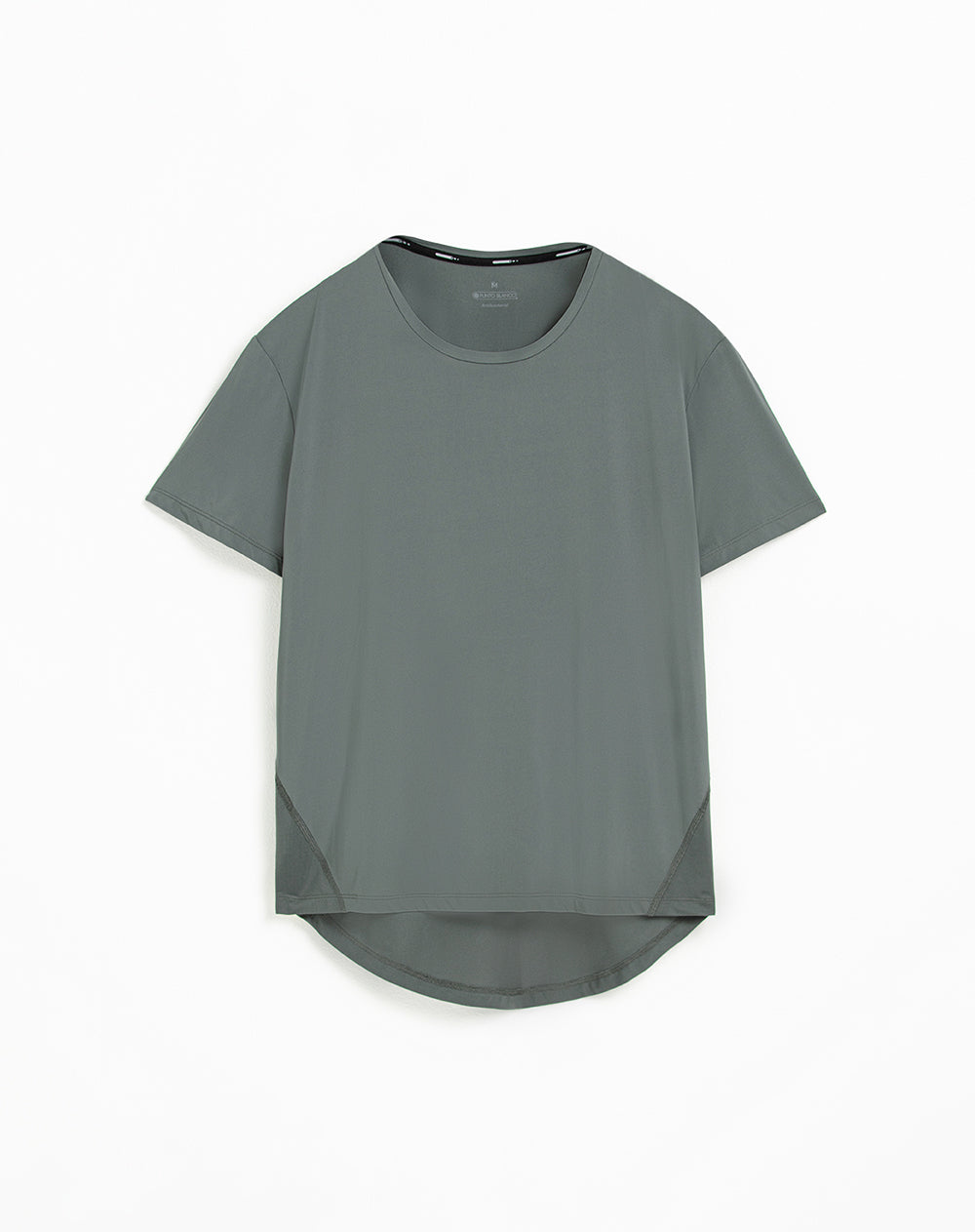 Camiseta deportiva control humedad verde mujer