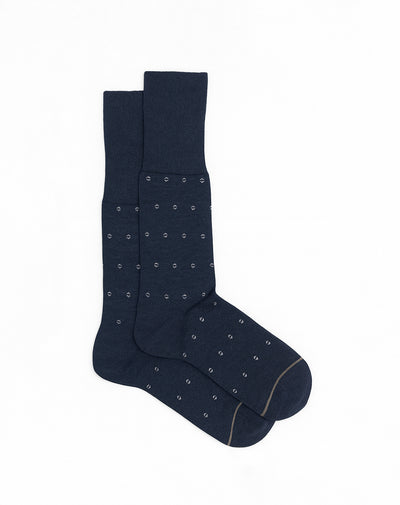 Medias hombre largas casuales azul