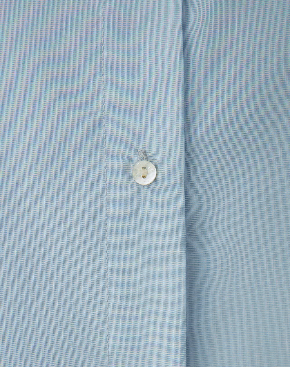 Camisa manga larga oversize azul mujer