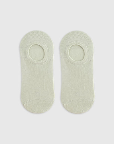Medias para mujer tobilleras cortas en algodón verdes