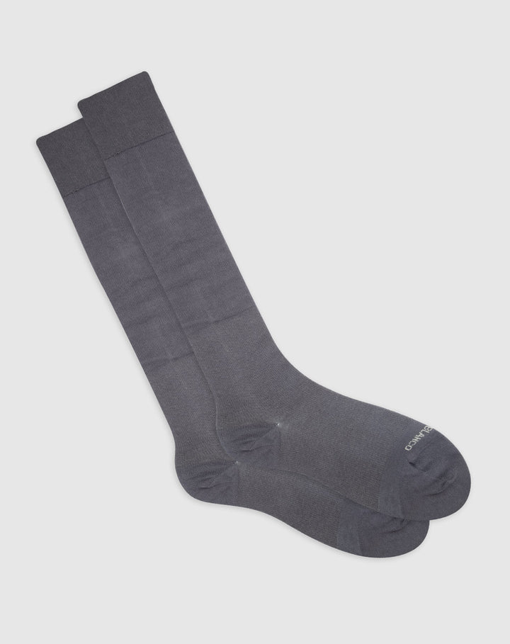 Medias Grises Colegiales, Medias Escolares en Punto Blanco