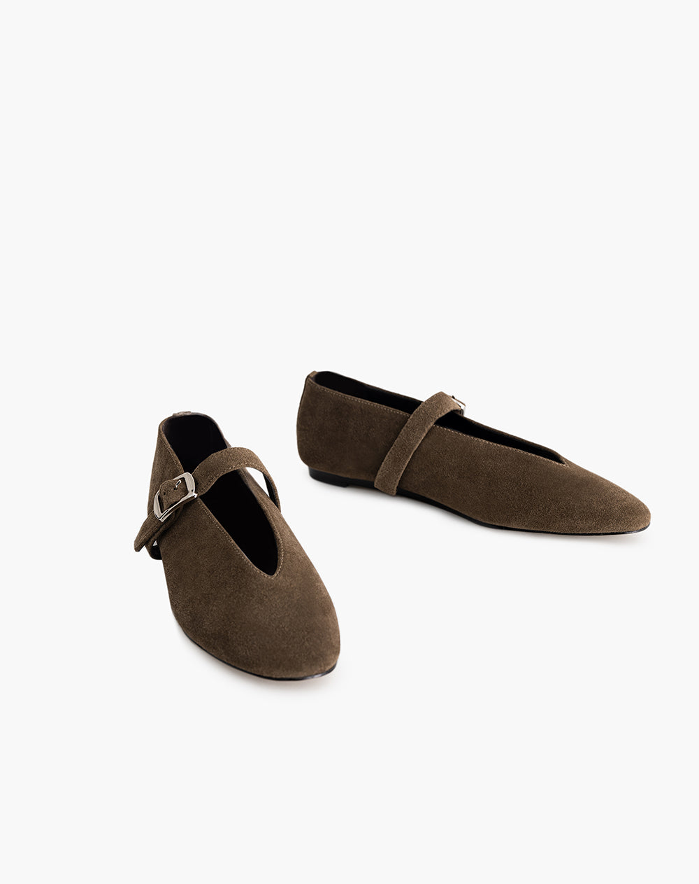 Zapatos baleta cafe