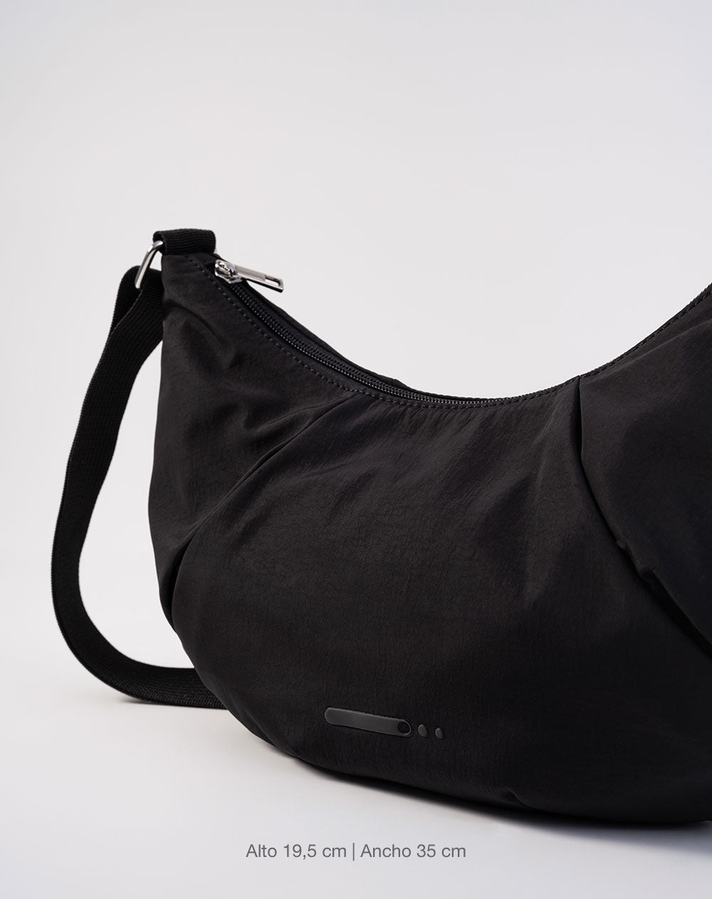 Bolso tipo bandolera negro