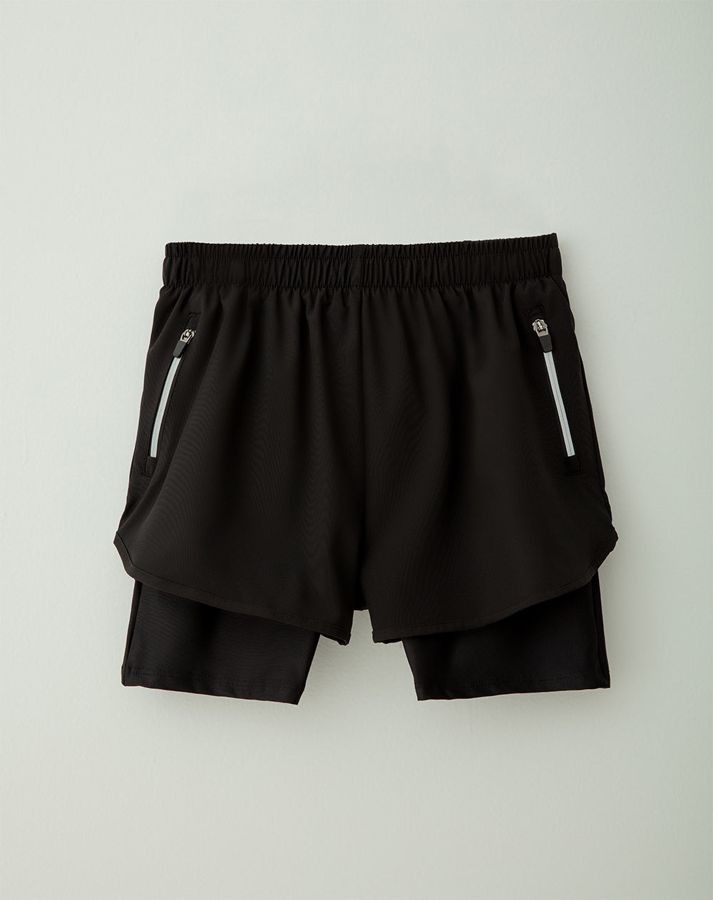 Short deportivo ciclista interno negro para mujer