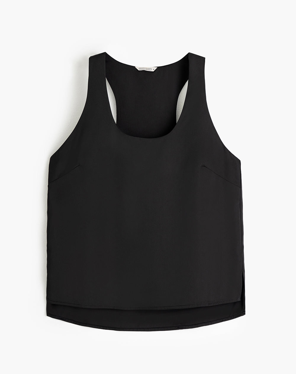 Camisa esqueleto forro interno negra mujer