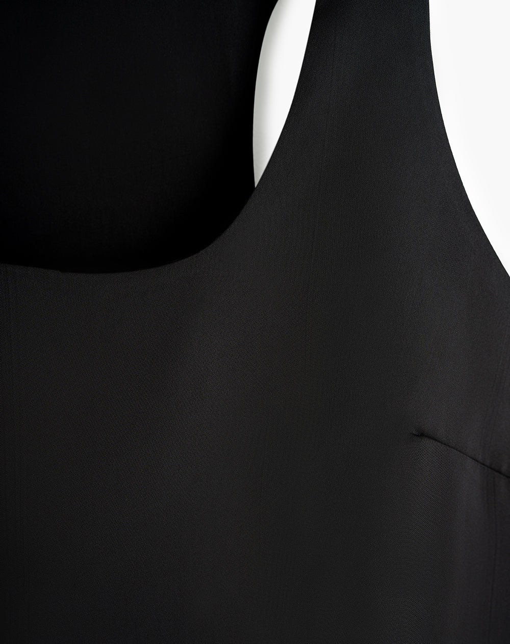 Camisa esqueleto forro interno negra mujer