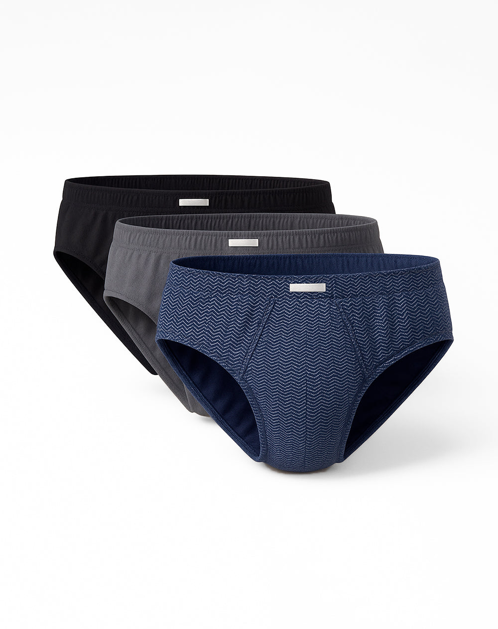 Bóxer brief algodón copa anatómica x3unds surtido