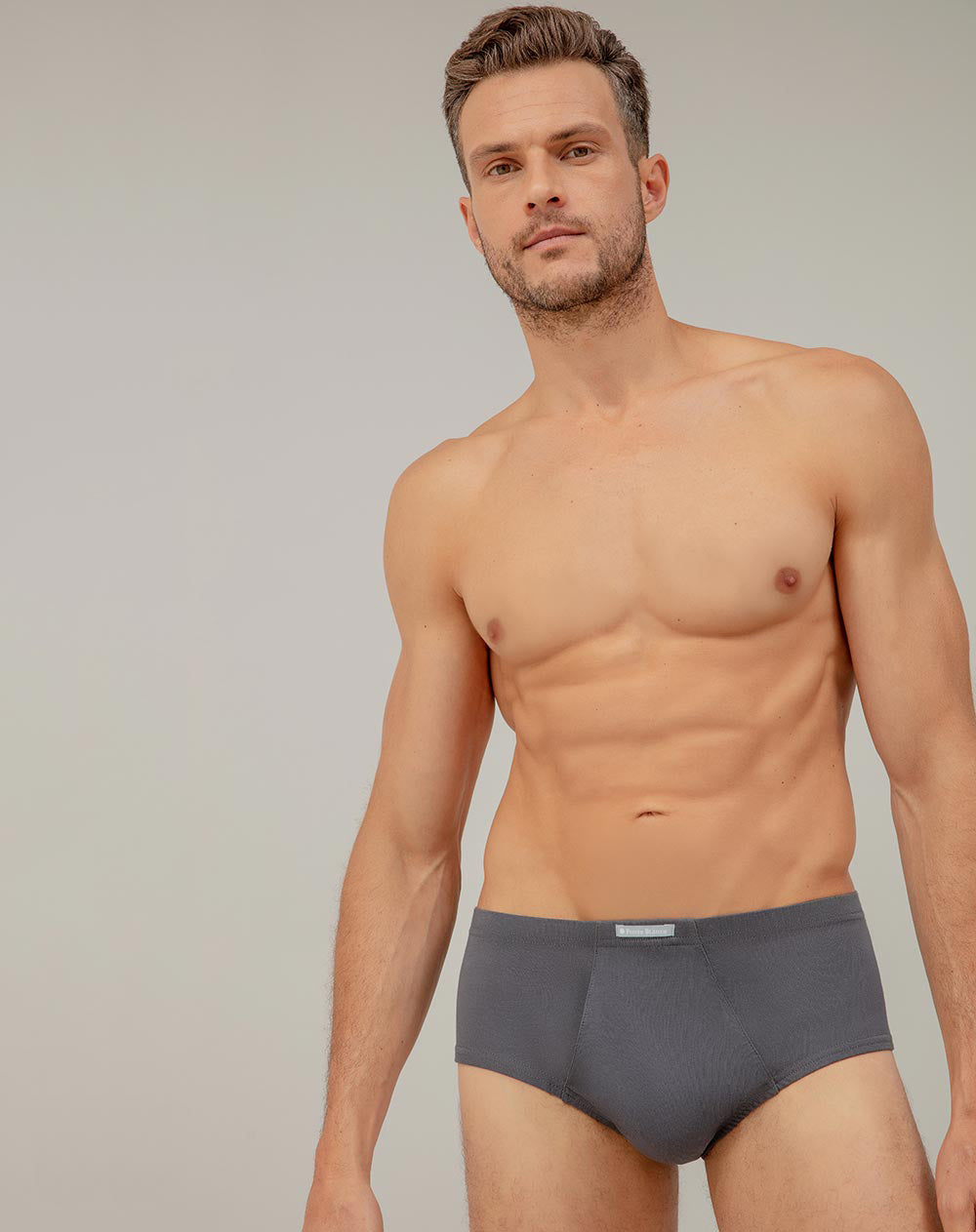 Boxér brief algodón copa anatómica x3unds surtidos