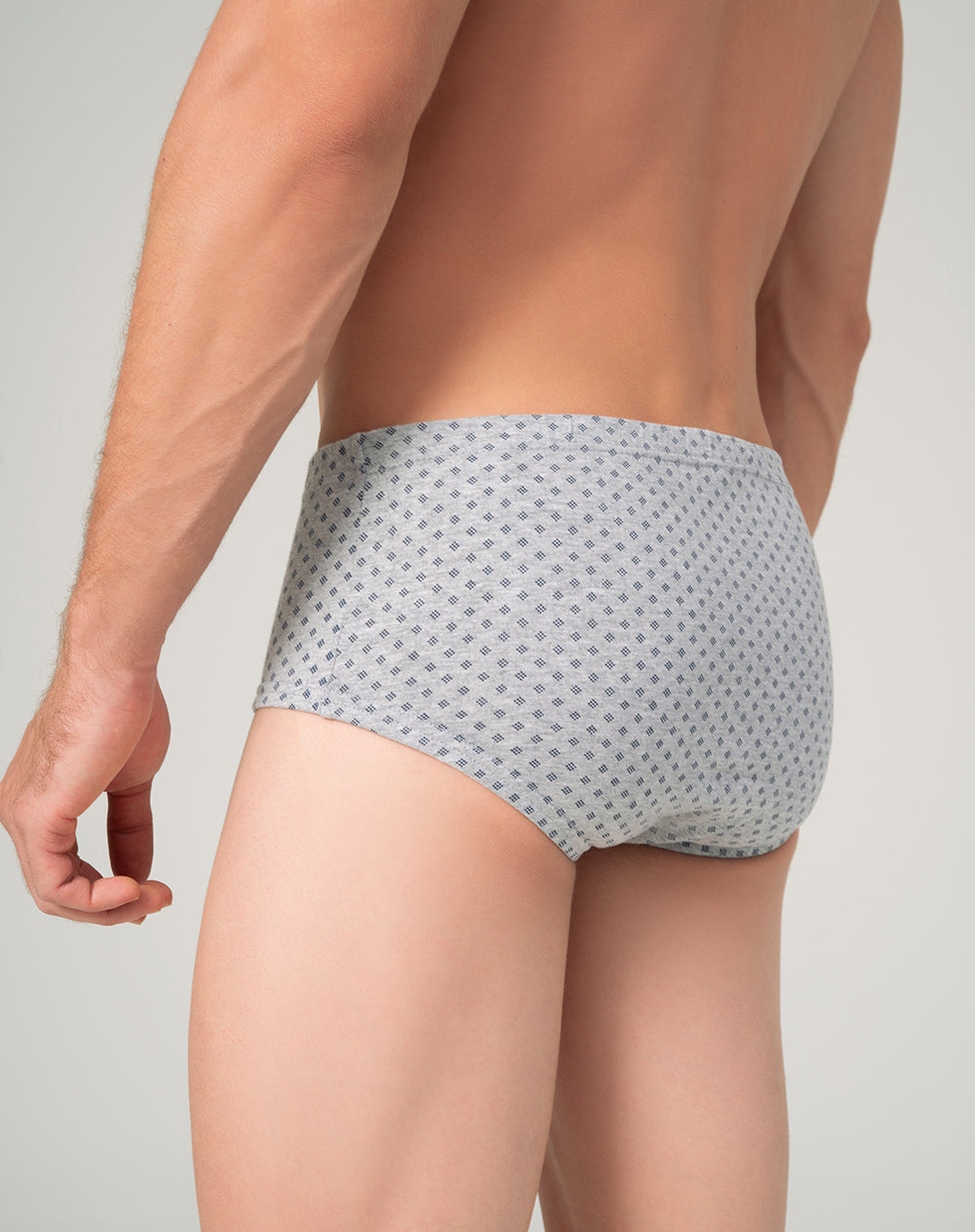 Bóxer brief algodón panel anatómico x3unds surtido