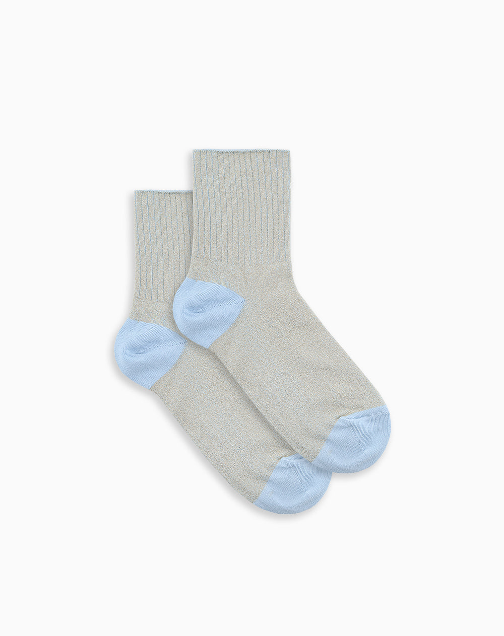 Medias largas azules claras