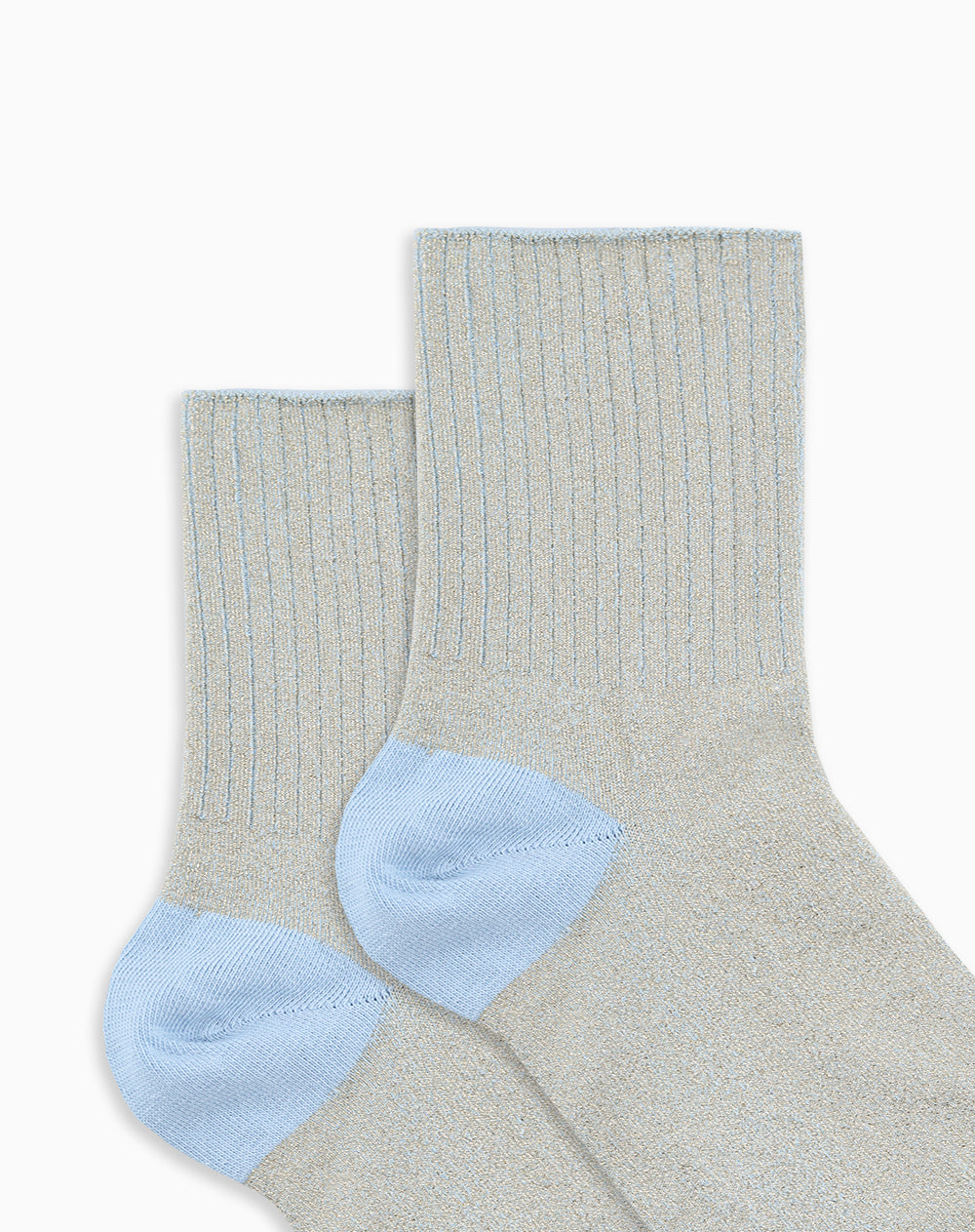 Medias largas azules claras