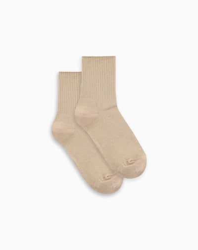 Medias largas cafe camello