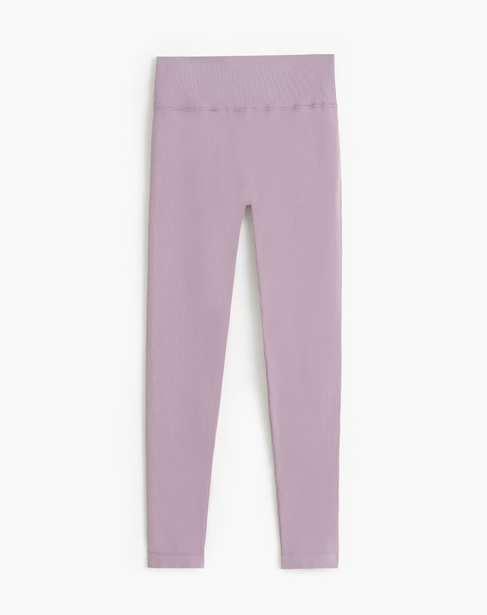 Legging deportivo control abdomen morado mujer