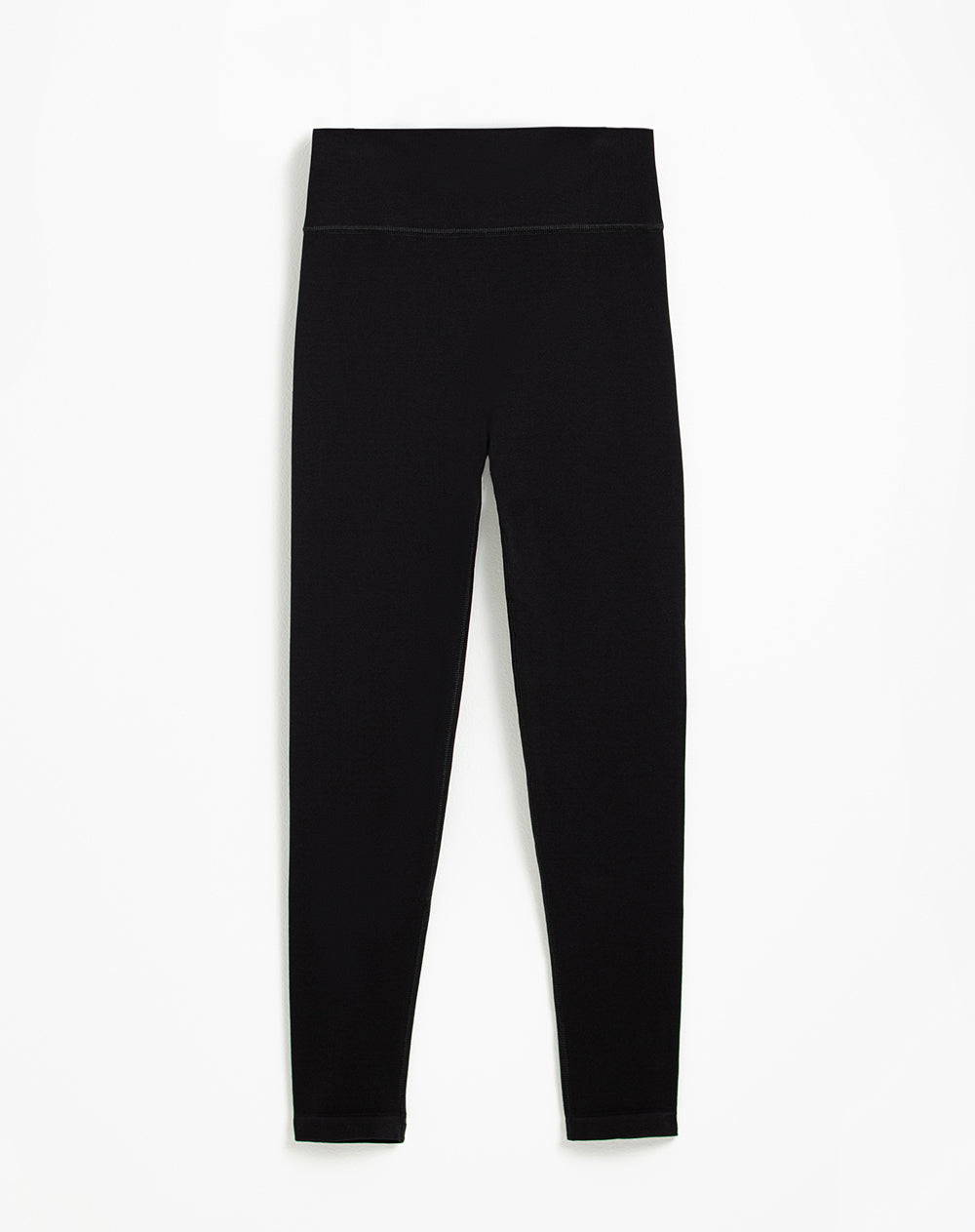 Legging deportivo control abdomen negro mujer