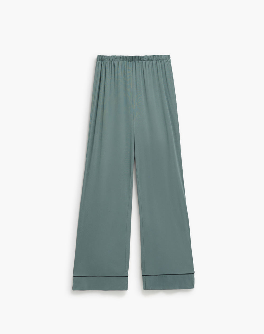 Camisa + pantalón de pijama verde mujer