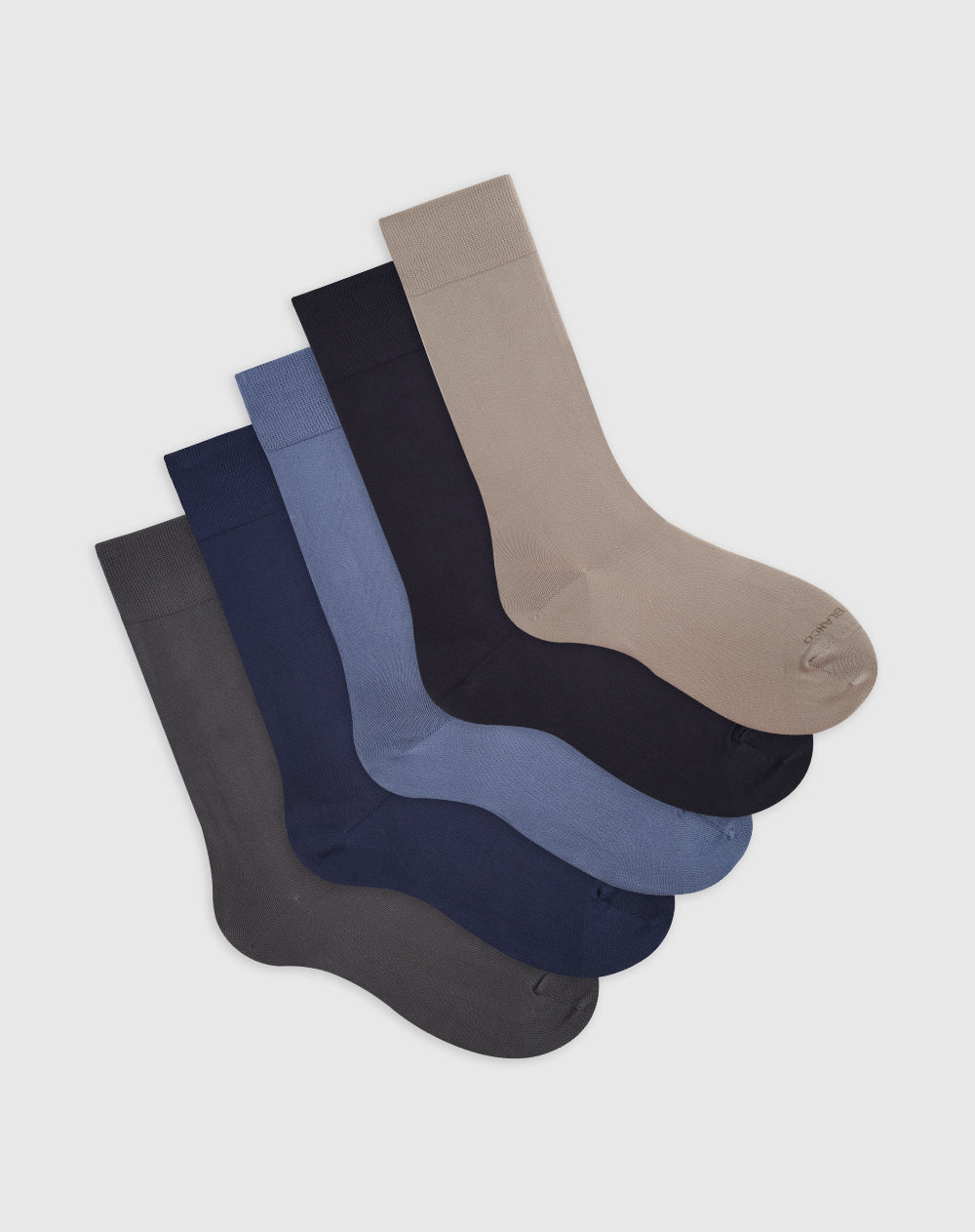 Medias para hombre largas pack x5unds surtidas