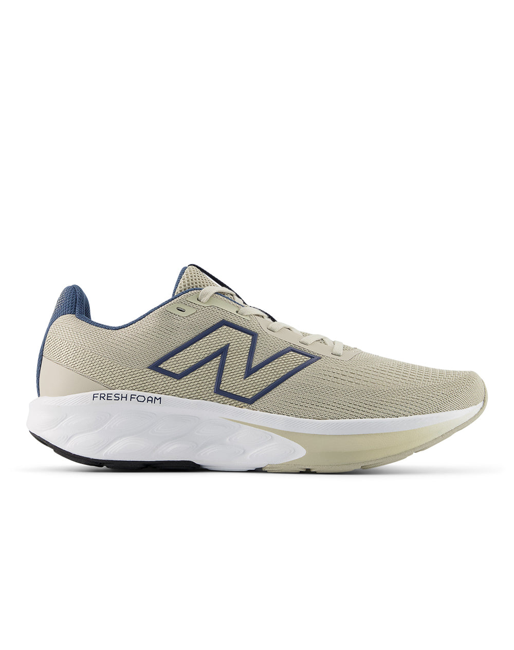 Tenis deportivos New Balance beige hombre