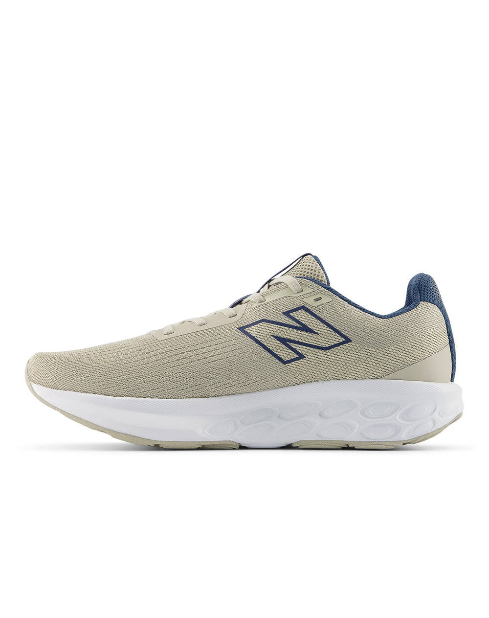 Tenis deportivos New Balance beige hombre