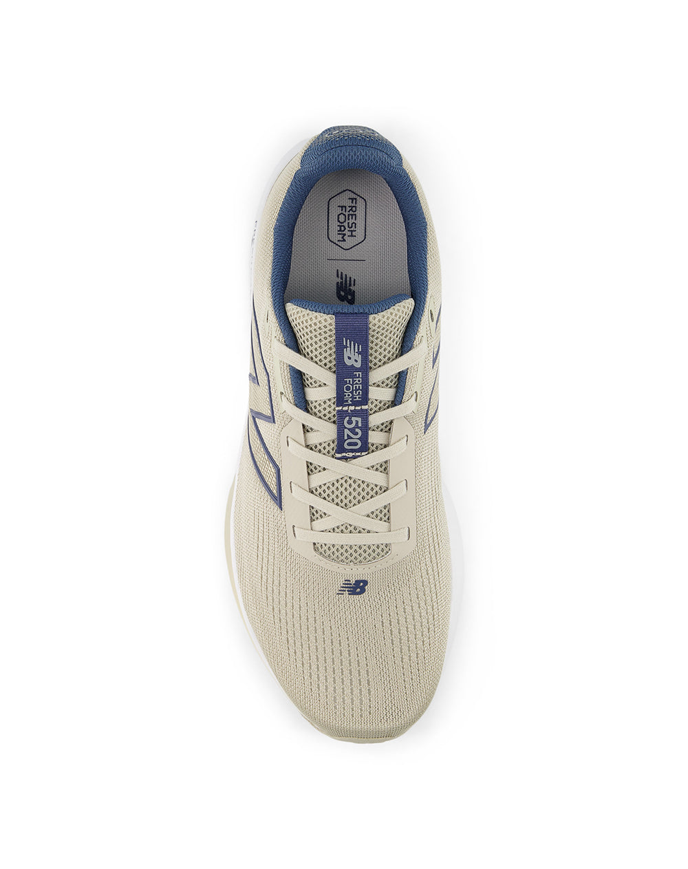 Tenis deportivos New Balance beige hombre