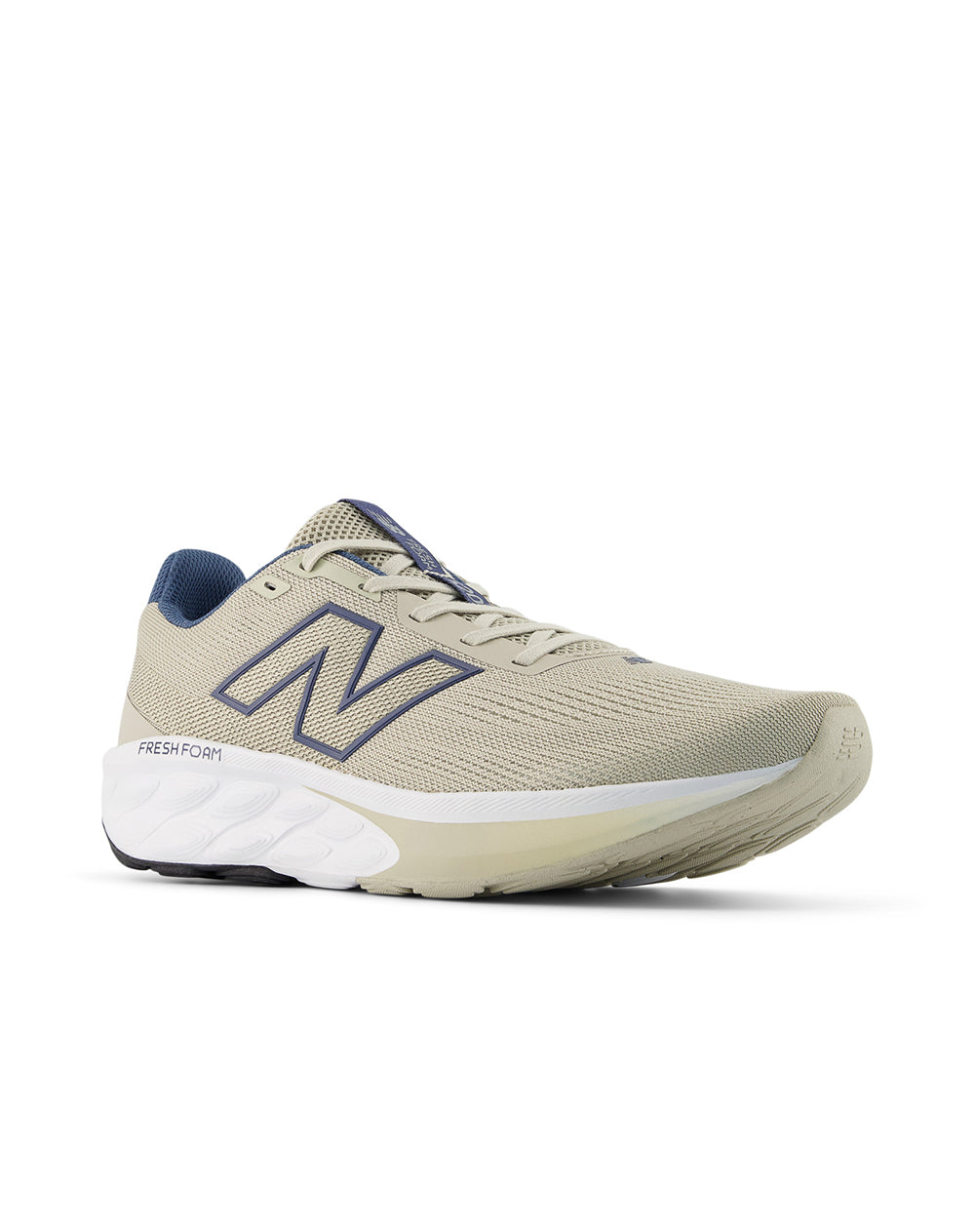 Tenis deportivos New Balance beige hombre