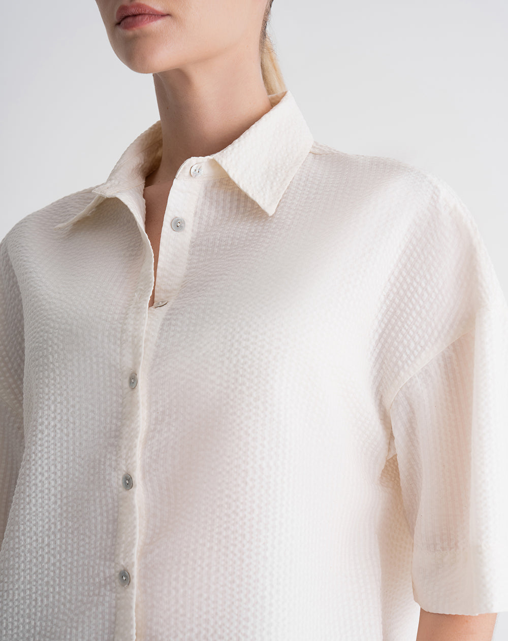 Camisa + panatalón de pijama mujer habano